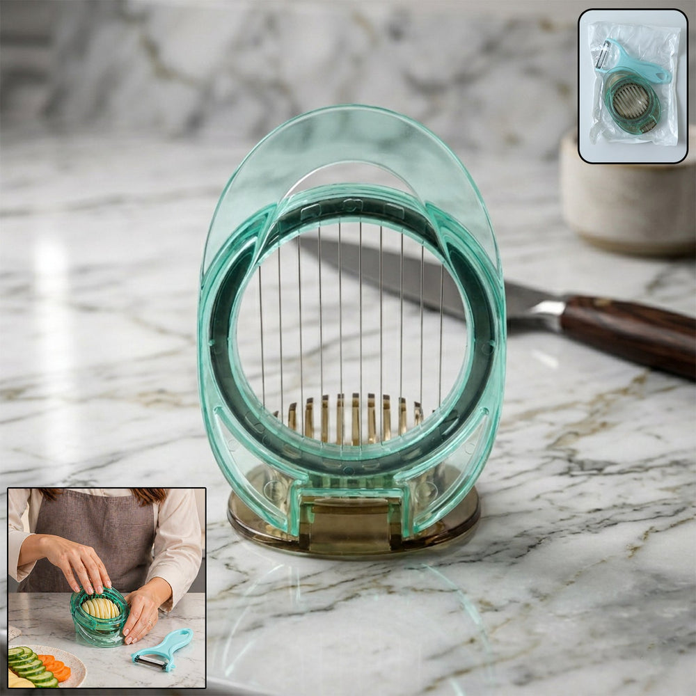 Vegetable Cutter & Slicer Set – Quick & Precise Kitchen Tool