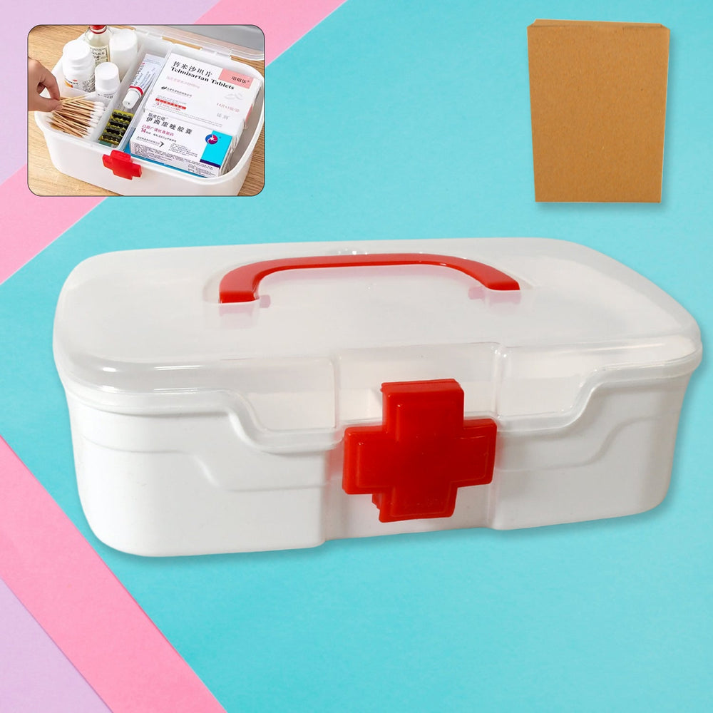 Medicine Storage Box – Portable First Aid Kit | FitFuzion