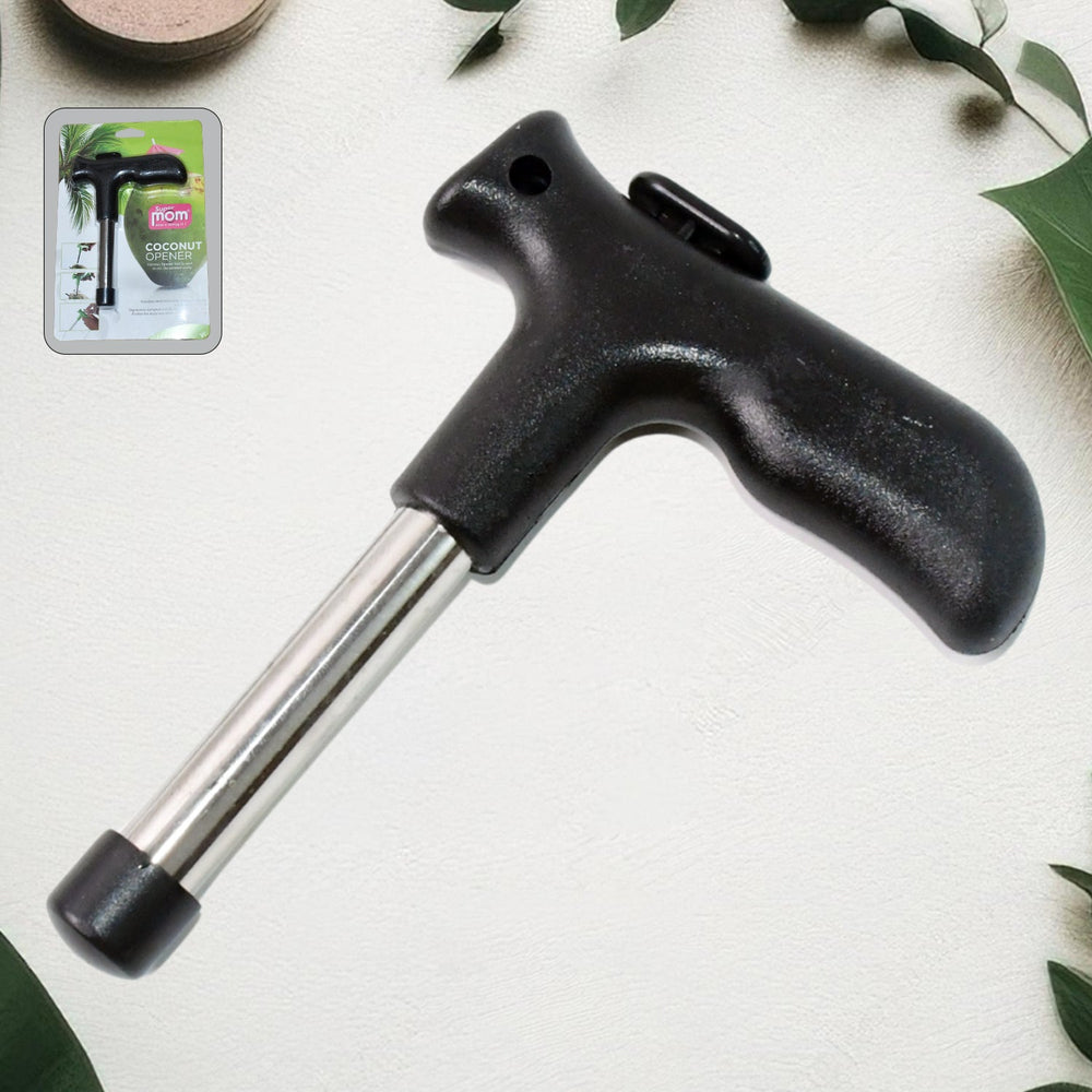 Coconut Opener Tool – Ergonomic Handle for Safe Coconut Cutting