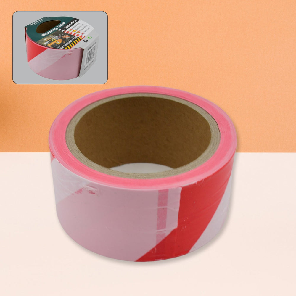 Safety Warning Tape – Non-Adhesive, 100M x 5CM | Velvet Wheels