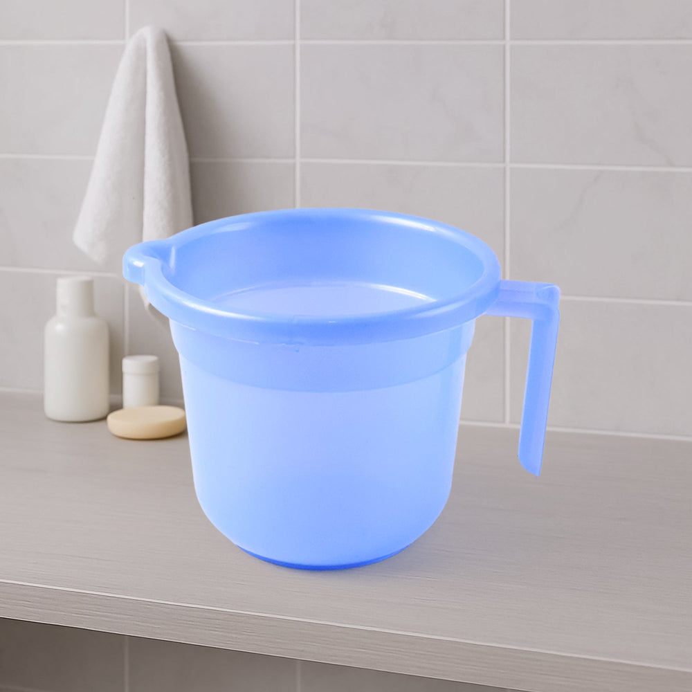 Unbreakable Plastic Bath Mug 1000ML with Ergonomic Handle
