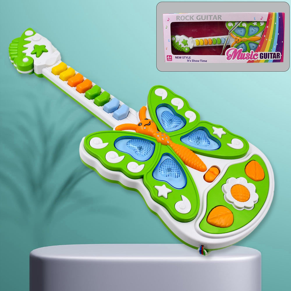 Kids Musical Guitar Toy – Light & Music, Learning Fun | Spark Tots