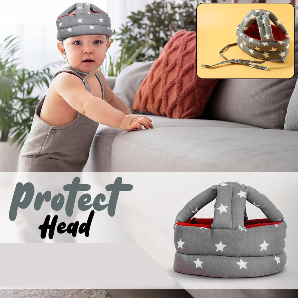 Baby Safety Helmet – Soft Head Protection for Crawling & Walking