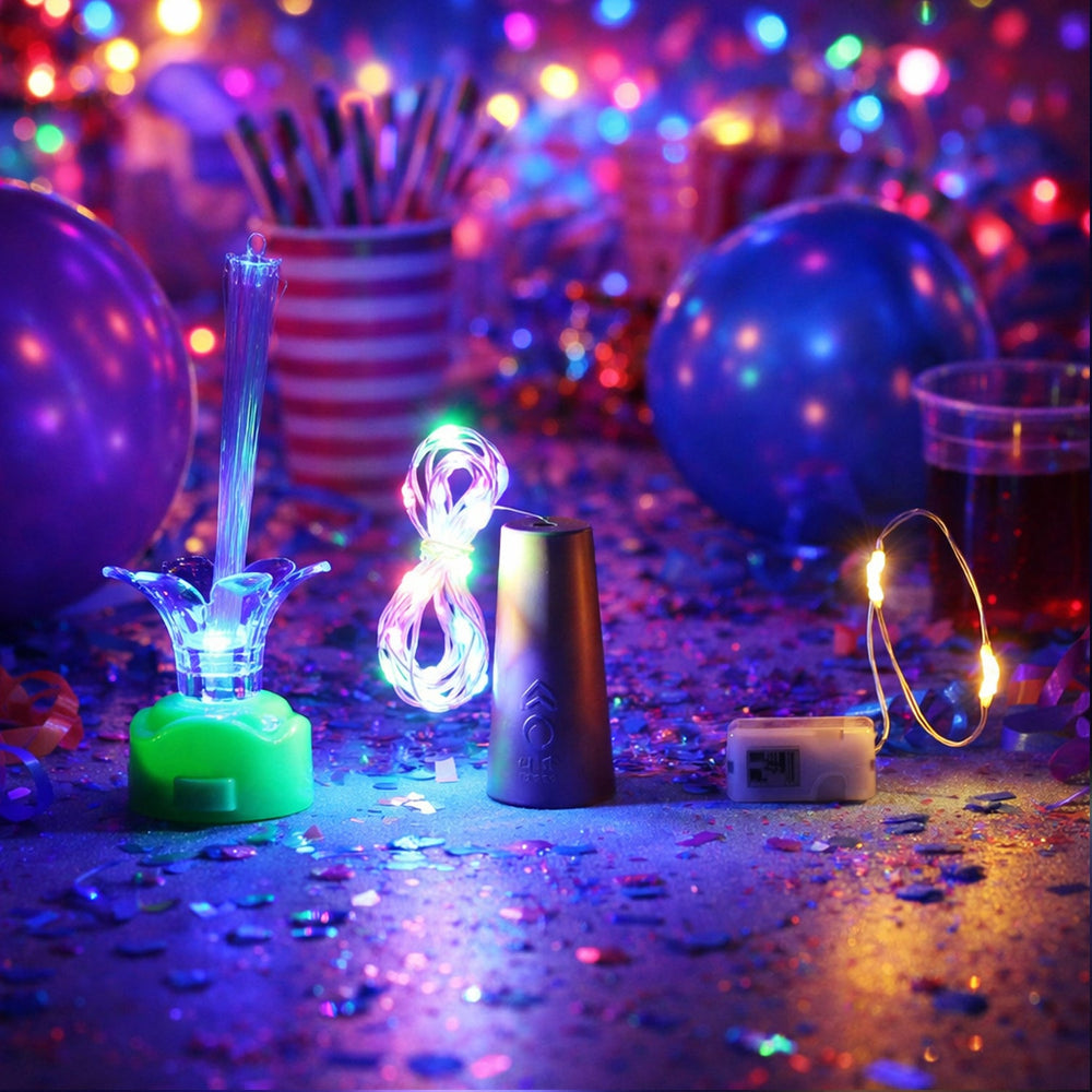 LED Party Light Combo Set – 3-in-1 Festive Decorative Lights