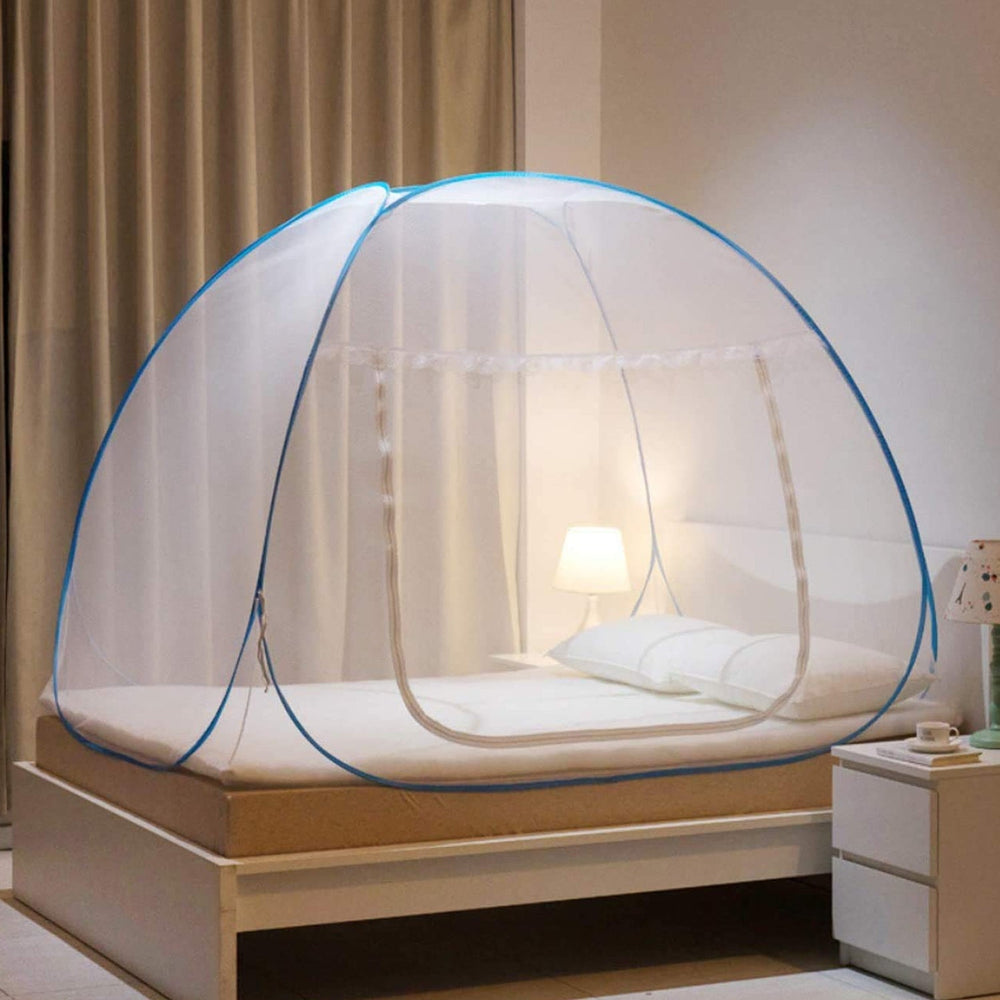 Polyester Foldable Mosquito Net Tent – Easy Setup & Portable Protection