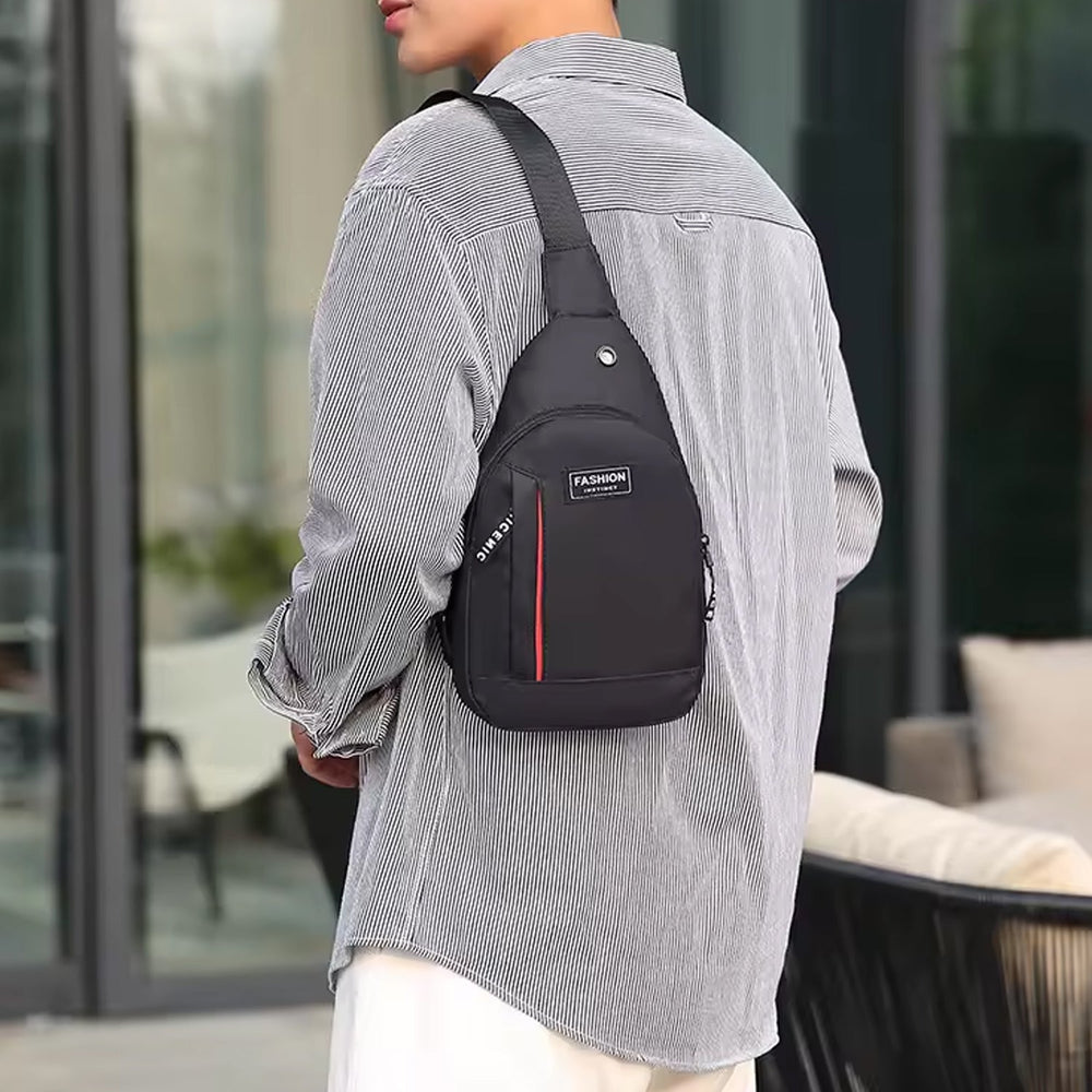 Waterproof Crossbody Bag Anti-Theft USB Charging