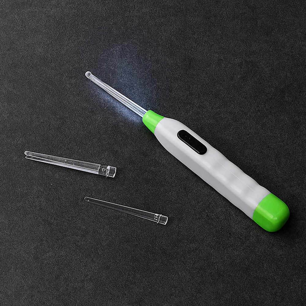 LED Flashlight Earpick – Safe & Precise Ear Wax Removal Tool