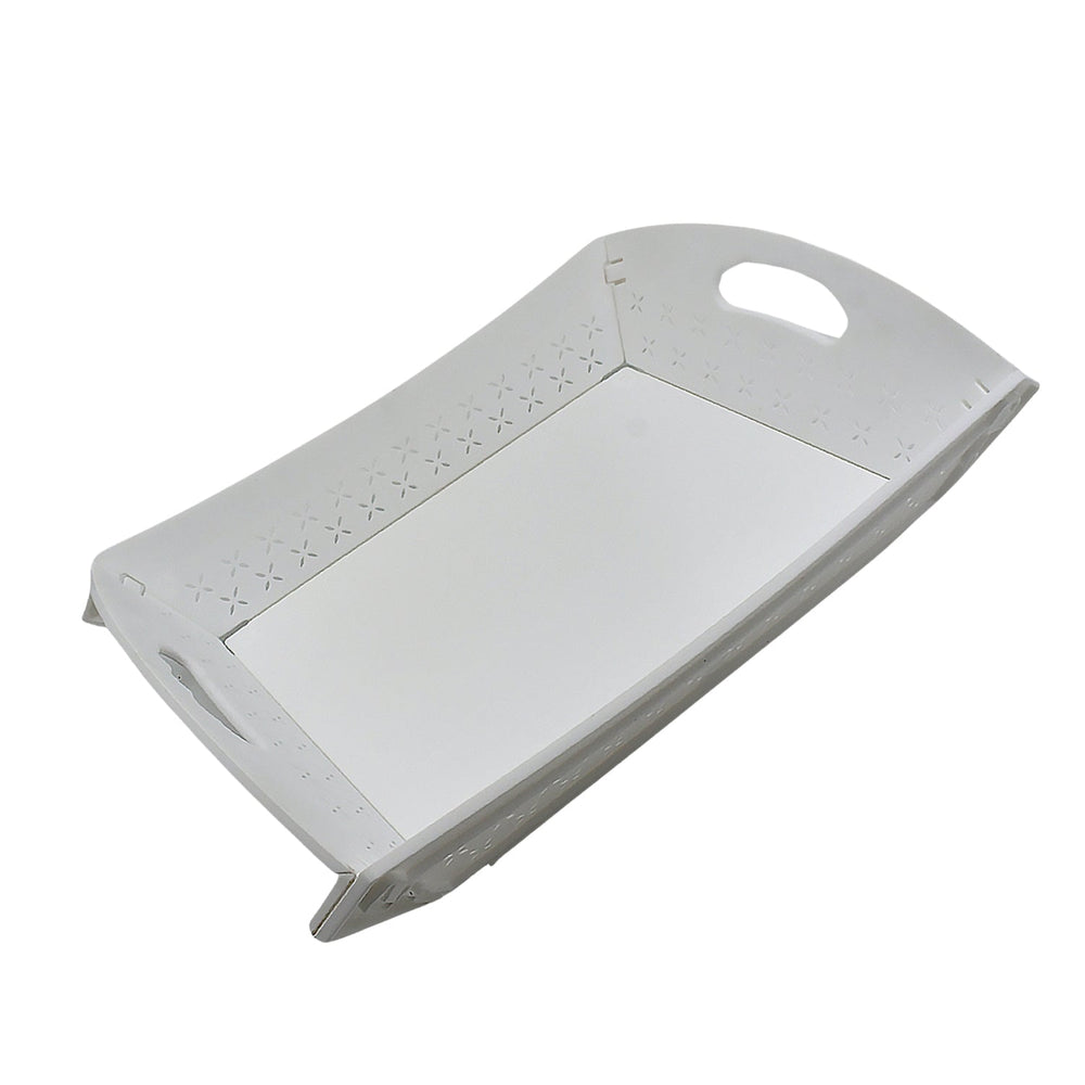 Foldable Serving Tray – Portable Plastic Design | CookAura