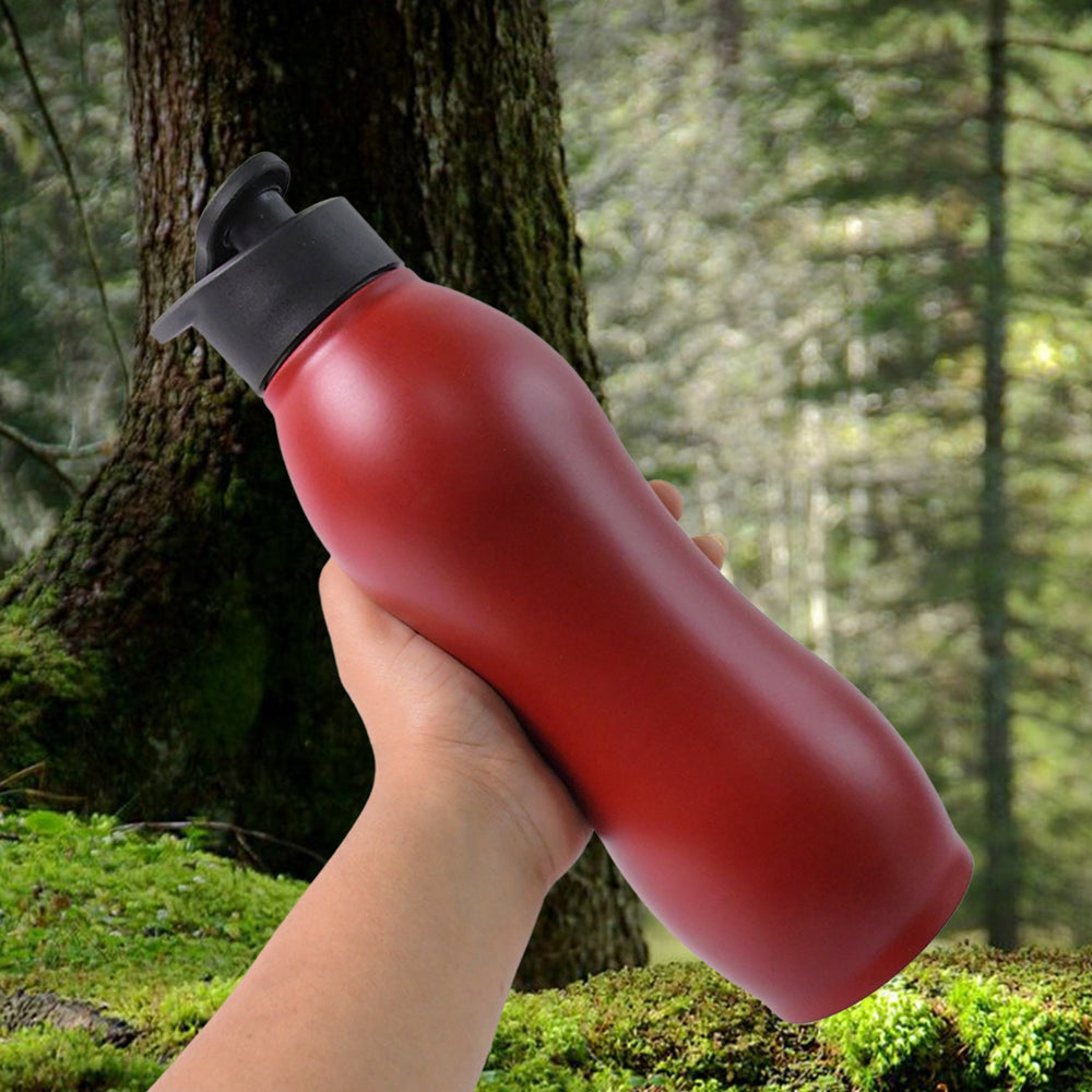 Stainless Steel Water Bottle 1000ML – Leakproof Matte Finish