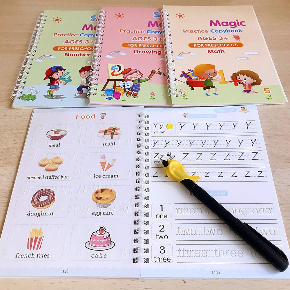 Magic Copybook for Kids – Reusable Handwriting Practice | Papezo