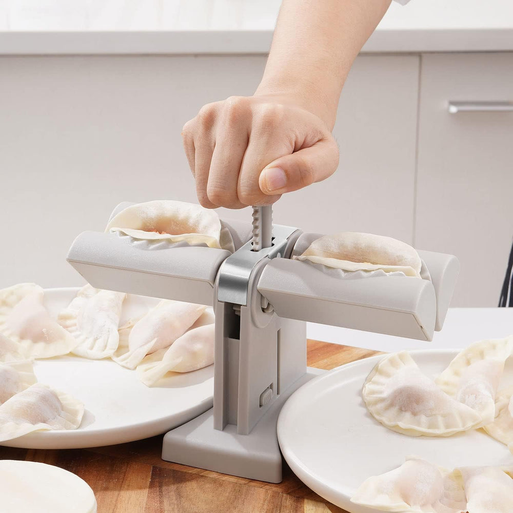 Dumpling Maker Mold – Double Head Easy Press Tool | Bake & Dwell
