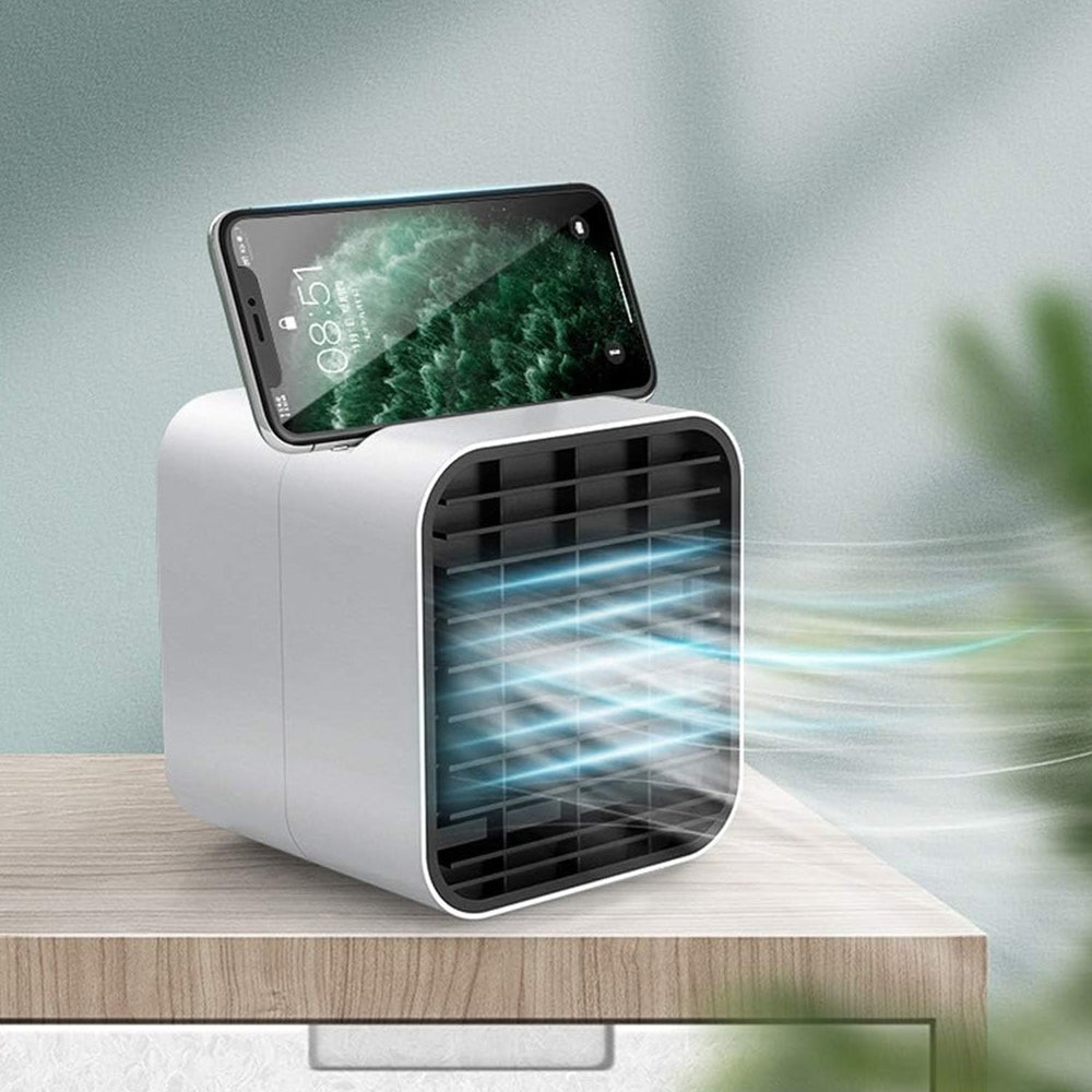 Mini Air Cooler Fan – Portable Water Cooling for Personal Comfort