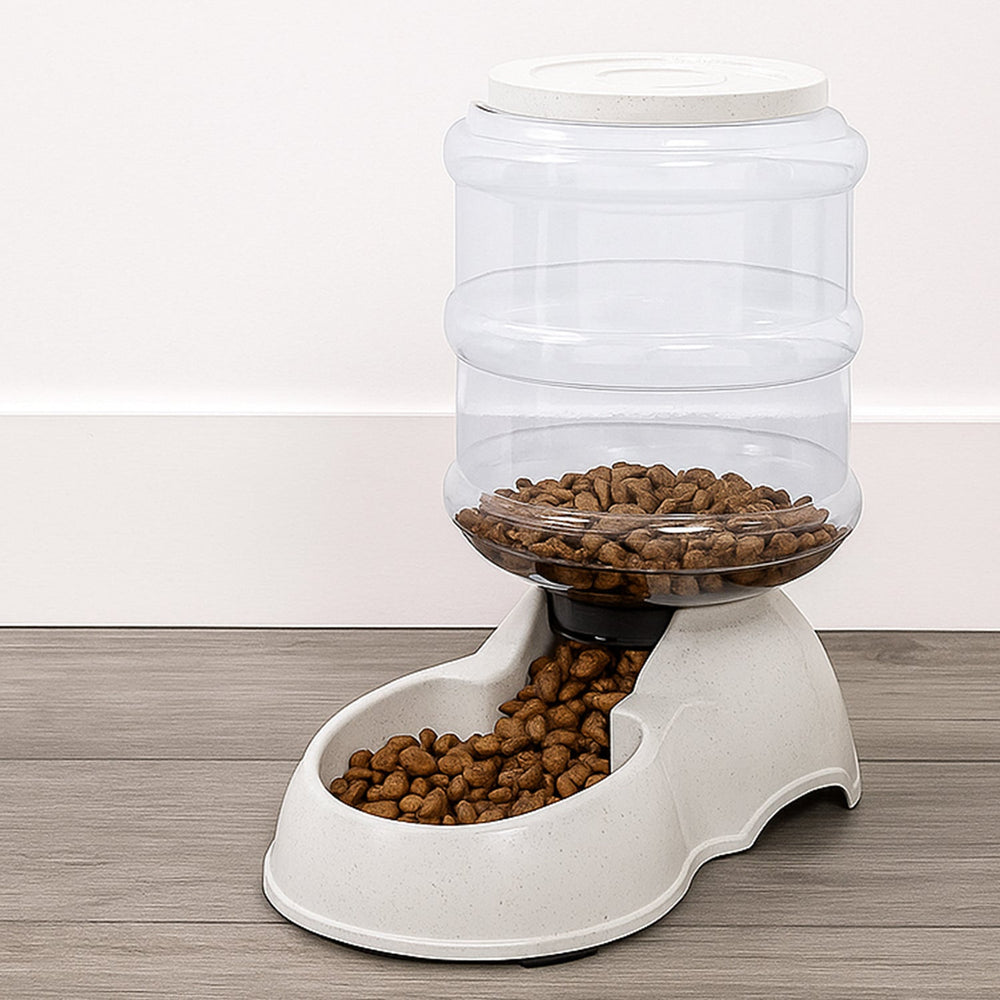 Automatic Pet Food Dispenser – Gravity Self-Feeder | Waggy Tales