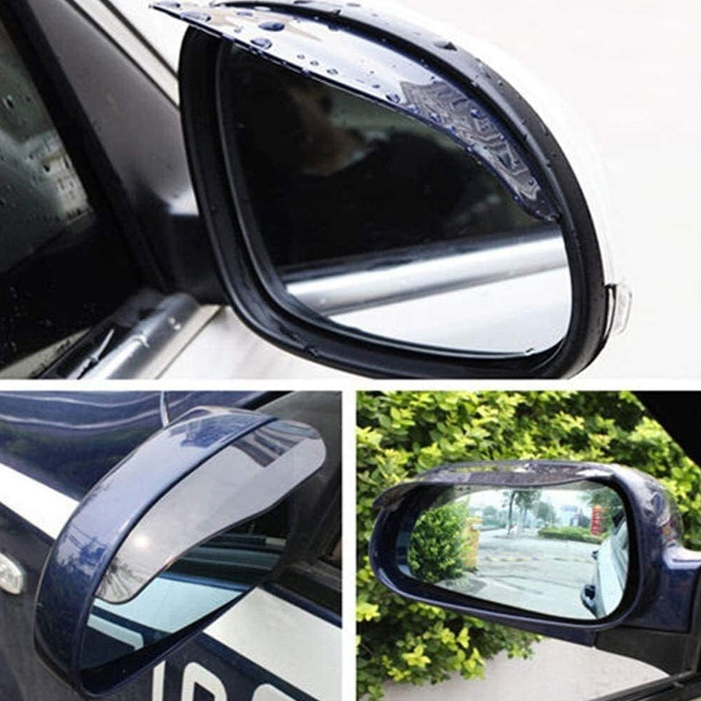 Car Rearview Mirror Rain Protector Anti-Glare All-Weather
