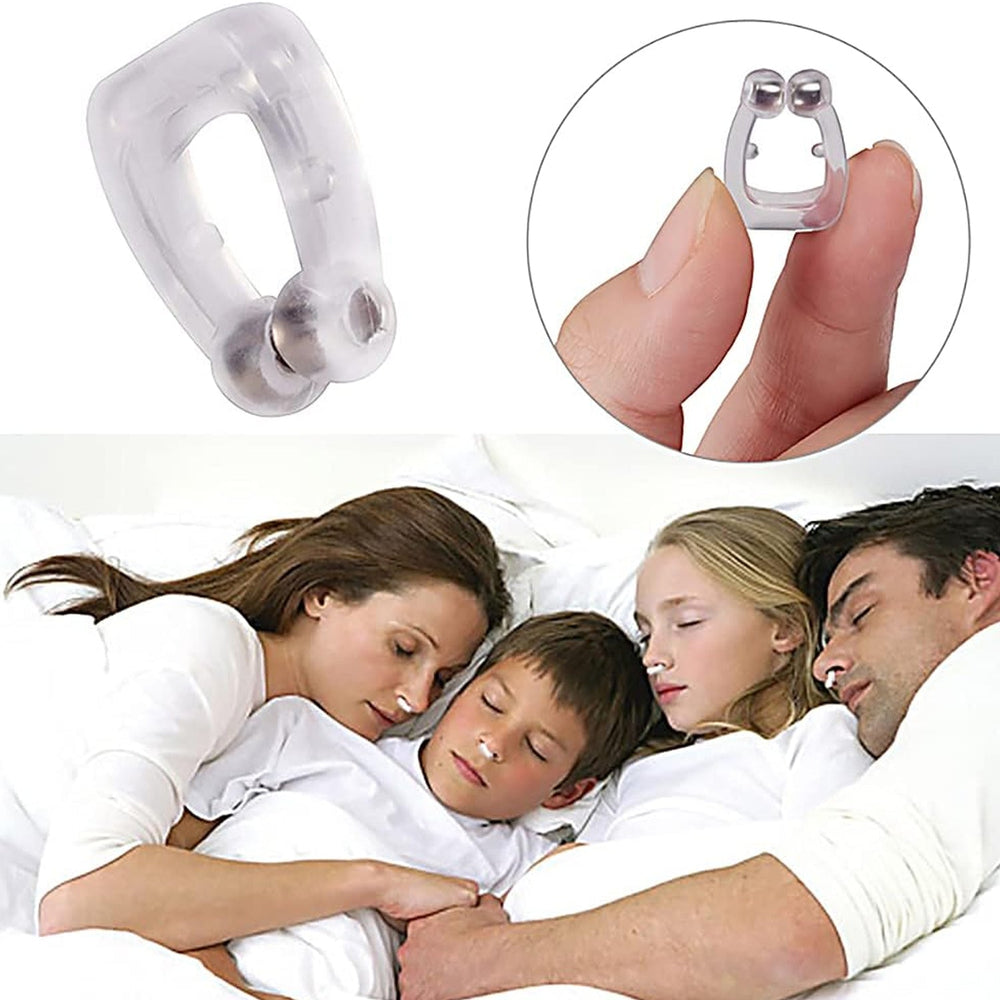 Anti-Snore Nose Clip – Silicone for Comfortable Sleep | AuriGlam