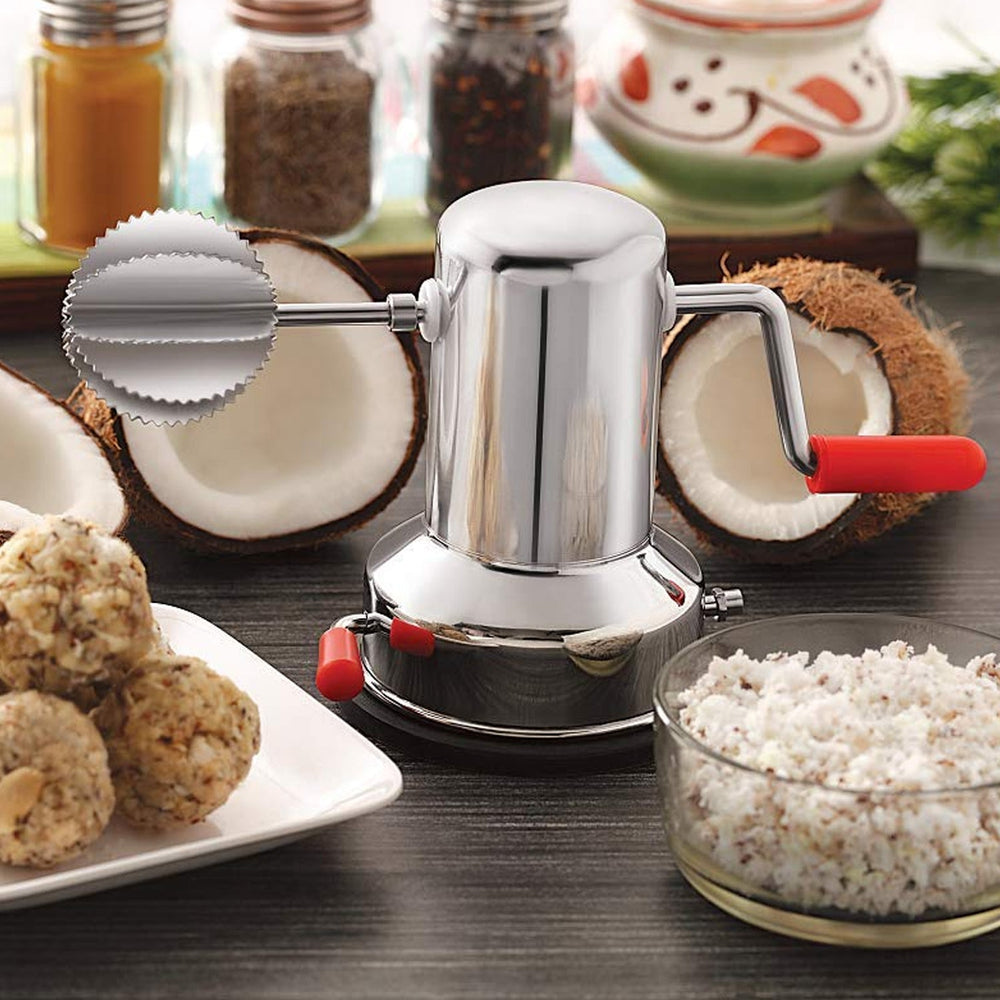 Coconut Scraper Manual Steel – Durable Kitchen Tool | Styleva