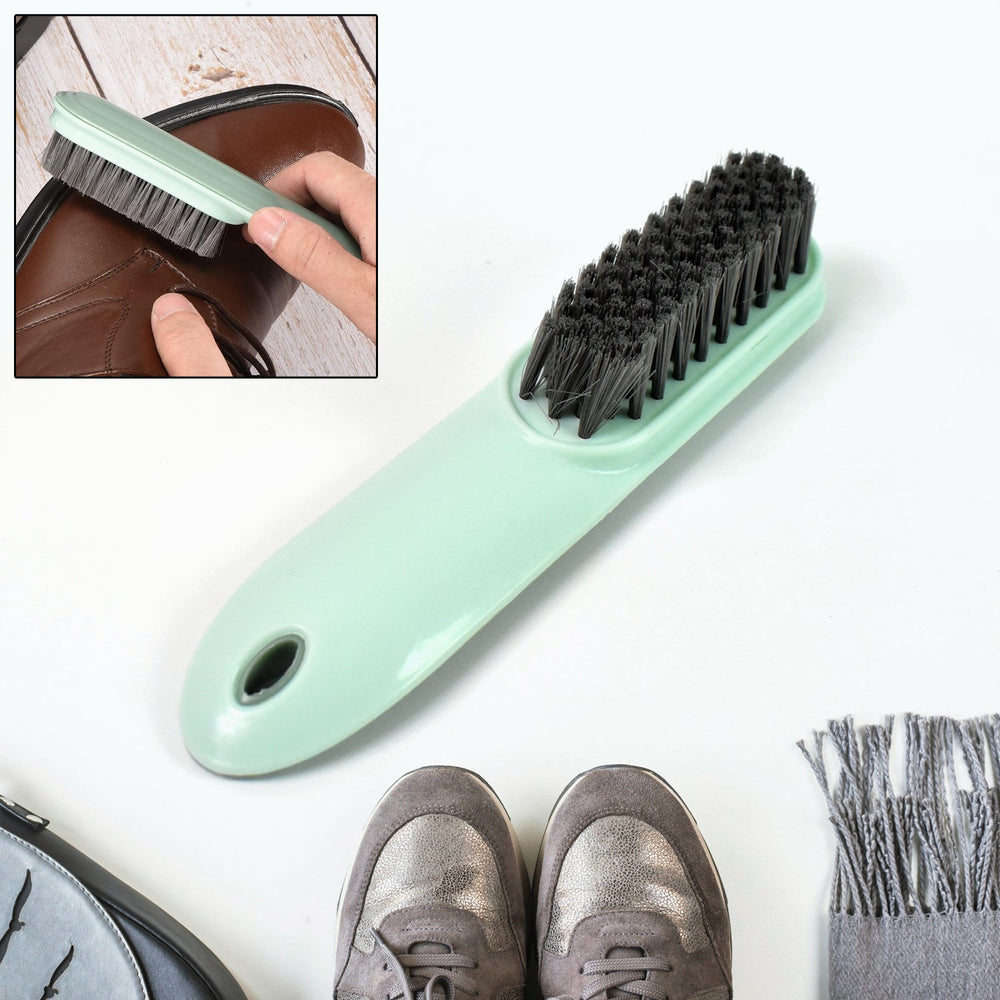 Shoe & Clothes Cleaning Brush – Soft Bristle Scrubber | Velvet Wipe