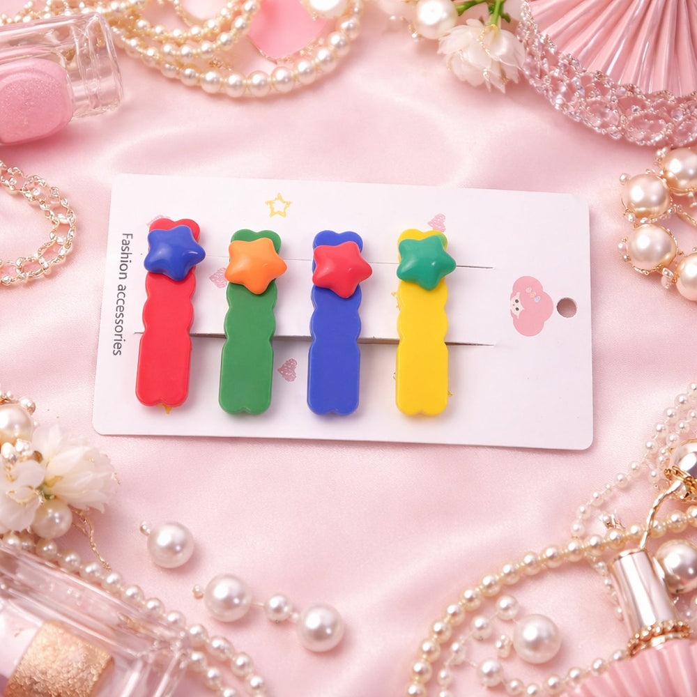 Hair Clips Set – Colorful & Easy-to-Use for Daily Styling