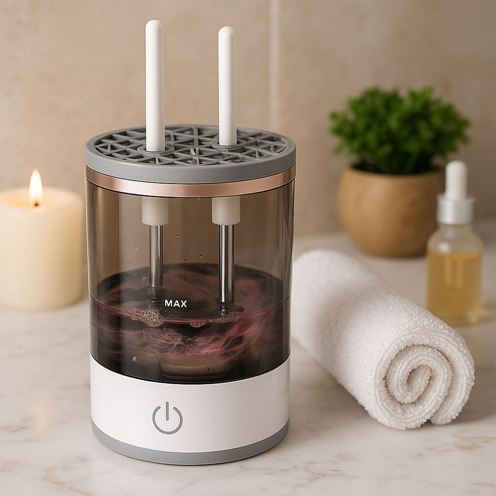 Automatic Makeup Brush Cleaner – Fast & Hygienic | BeautyBare