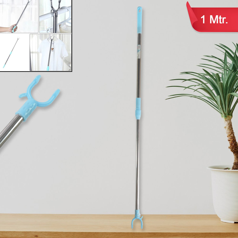 Telescopic Clothes Hanger Pole – Stainless Steel Extendable | Indo Glow