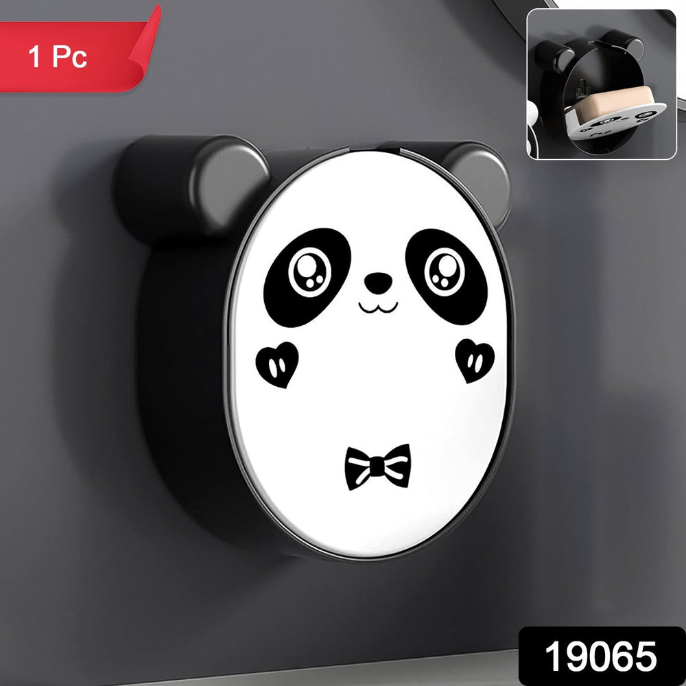 Panda Soap Box – Waterproof Wall-Mounted Flip-Top Holder