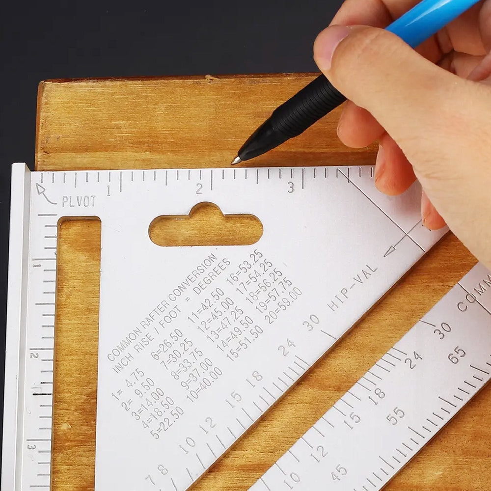 Rafter Square – 7-inch Aluminium Alloy Precision Tool | BoltForce