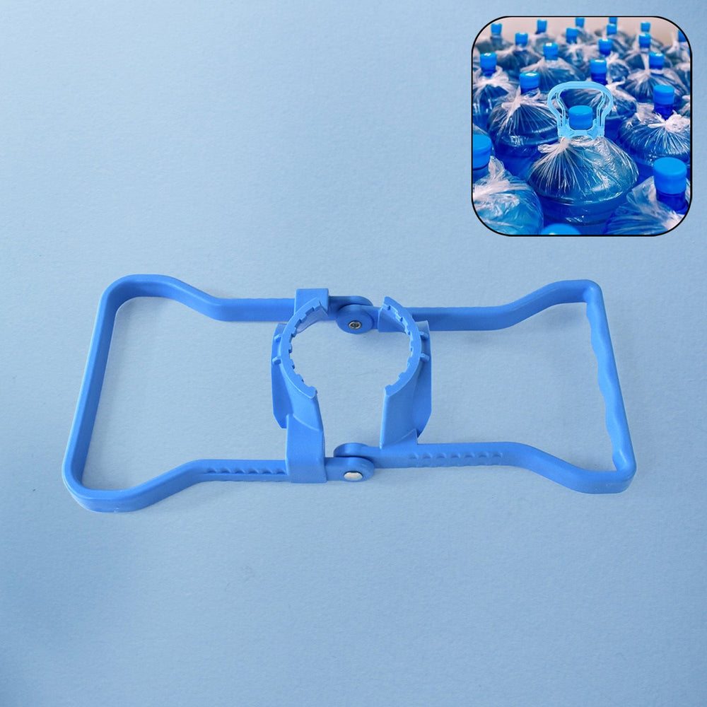 Water Bottle Lifter Handle – Ergonomic Plastic Carrier for Easy Carrying