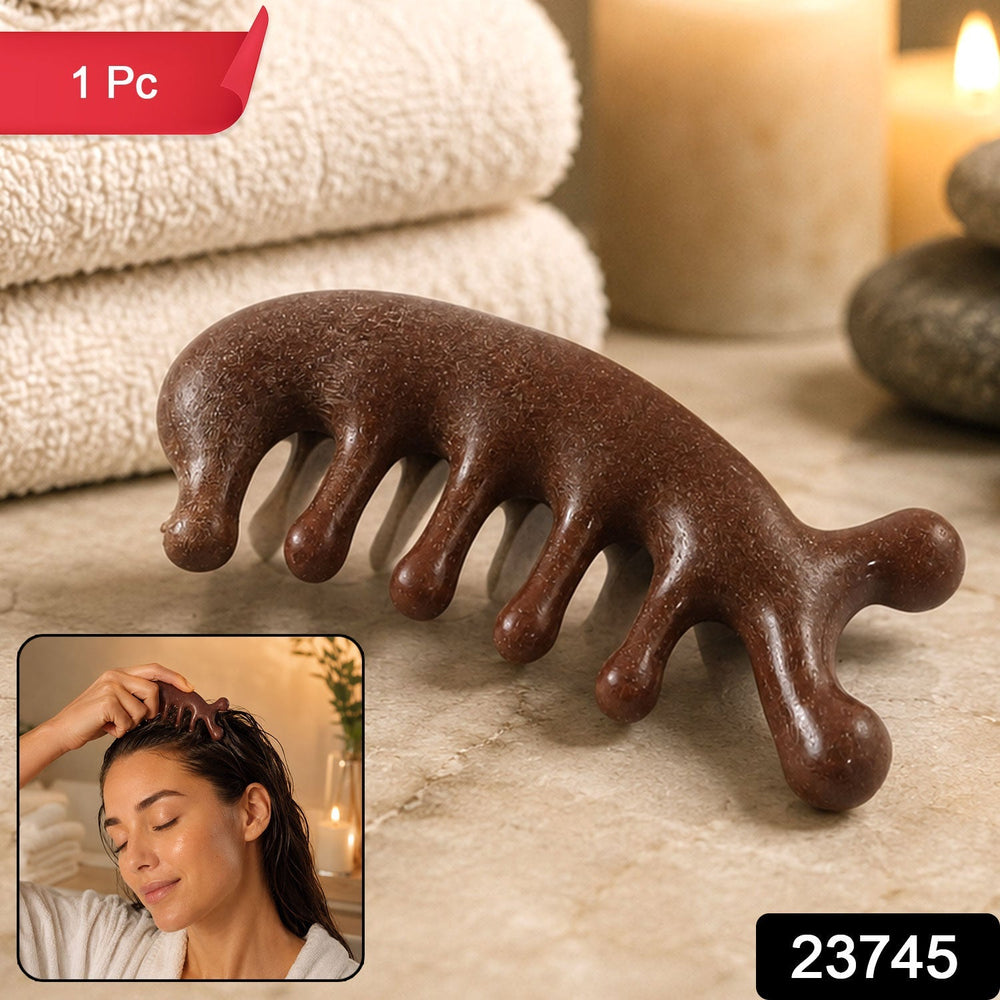 Wooden Scalp Massager Comb – Promotes Hair Growth & Relaxation