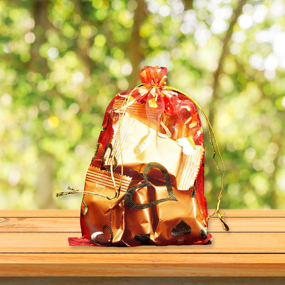 Shagun Potli – Organza Drawstring Pouch for Gifts | Giftoiza