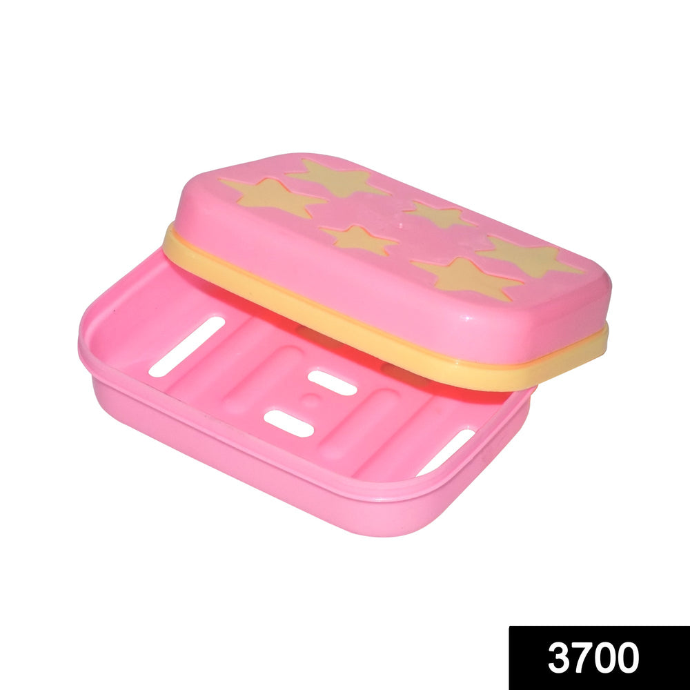 Star-Shaped Soap Case – Self-Drain Plastic Holder | VelvetBubbles