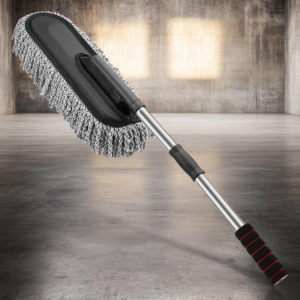 Car Dust Brush – Gentle Interior & Exterior Cleaning | Velvet Wheels