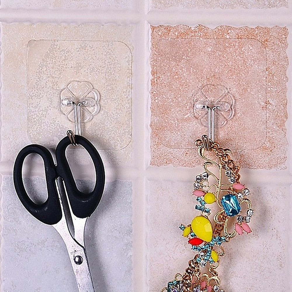 Stainless Steel Adhesive Hooks – Waterproof & Rustproof | GlimmerHome