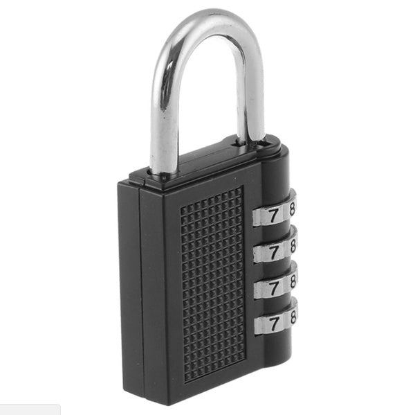 4-Digit Combination Padlock – Secure Portable Lock | Indo Glow