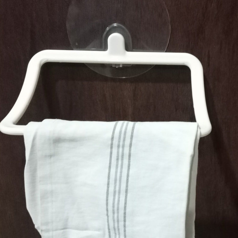 Self-Adhesive Towel Holder – No-Drill Wall Mount | XcelCraft