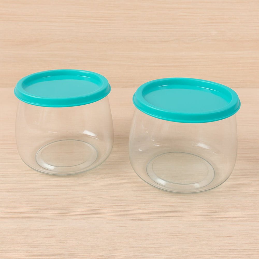 Airtight Storage Containers – 2 Pc BPA-Free Leakproof Jars