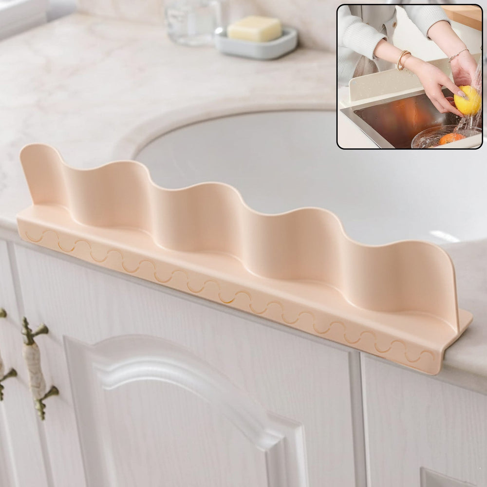 Kitchen Sink Splash Guard – Flexible 49 cm Anti-Splash Barrier