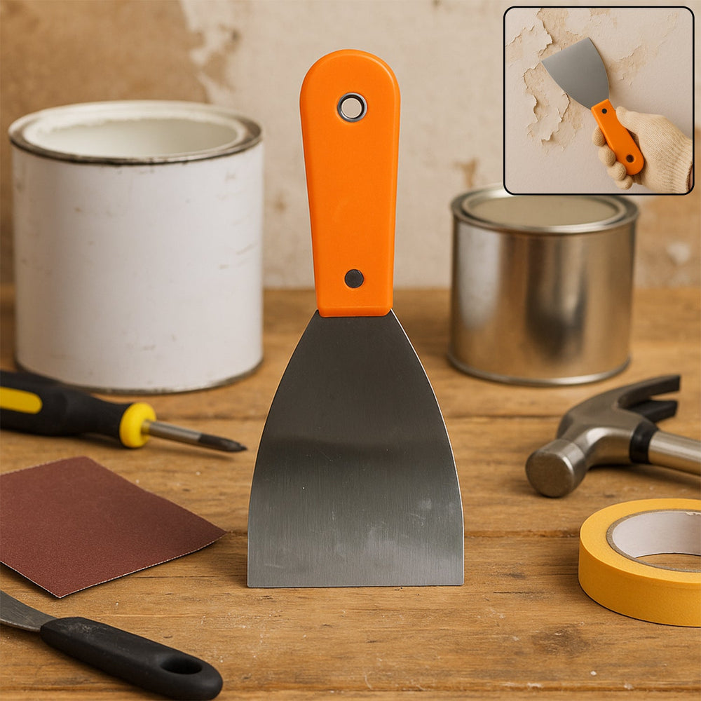 Putty Knife – Soft Grip Handle for Drywall & Painting | BoltForce