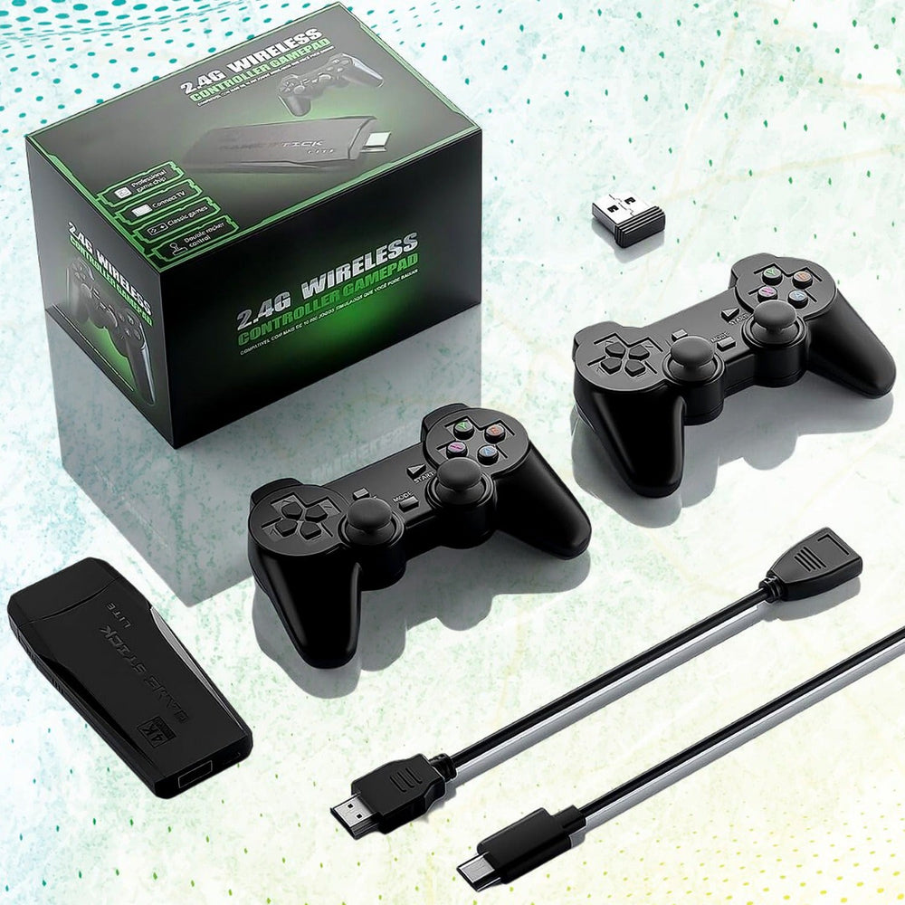 Wireless Gaming Console – 10,000+ Games, 4K HD Output | Spark Tots