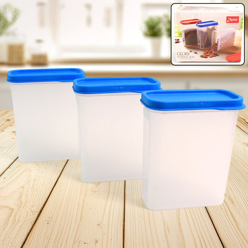 Food Storage Containers – 3-Piece Airtight BPA-Free Set