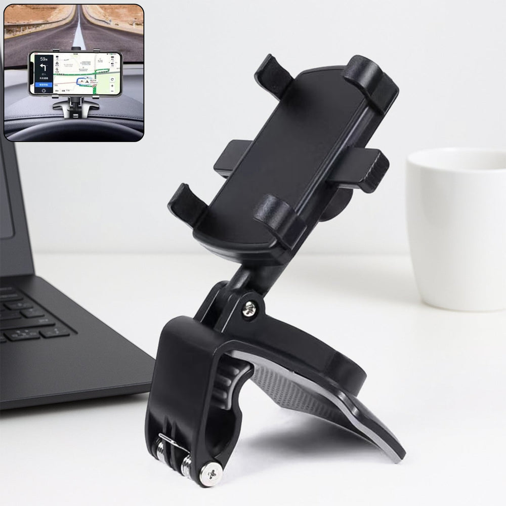 Universal Mobile Phone Holder – Secure Clip with 360° Rotation