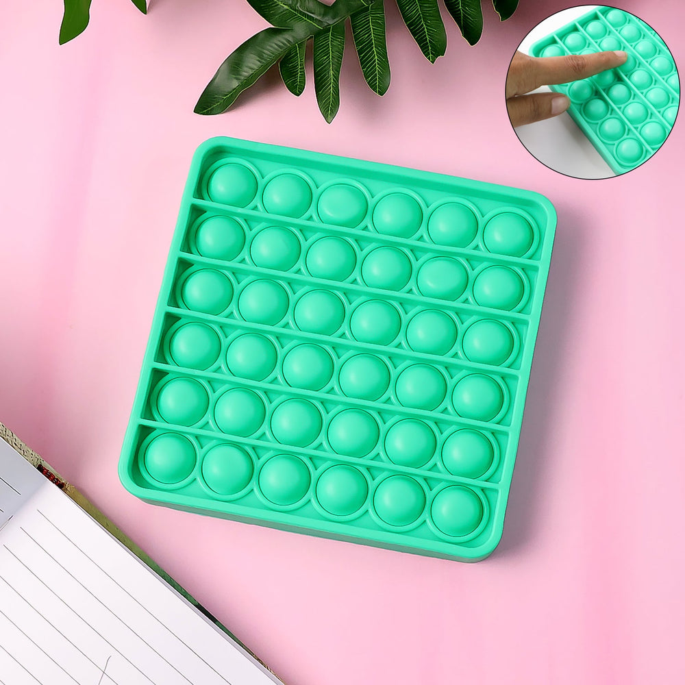 Stress Relief Silicone Pop It Fidget Toy – Durable & Portable