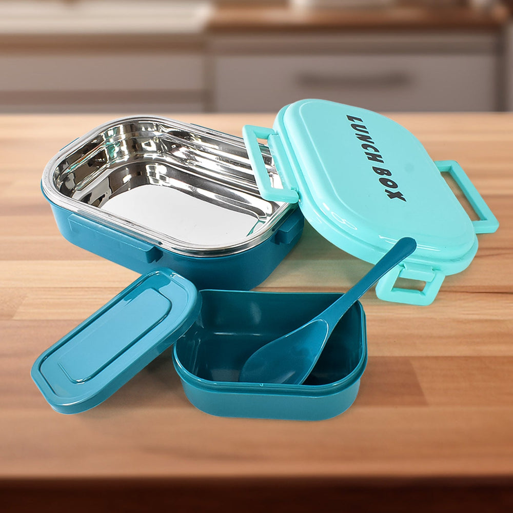 Stainless Steel Lunch Box – 3-in-1 Leakproof Set | Lunchie Bunchie
