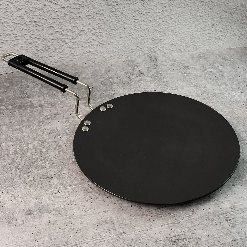 10 Inch Non-Stick Flat Roti Tawa – Durable Even Cooking