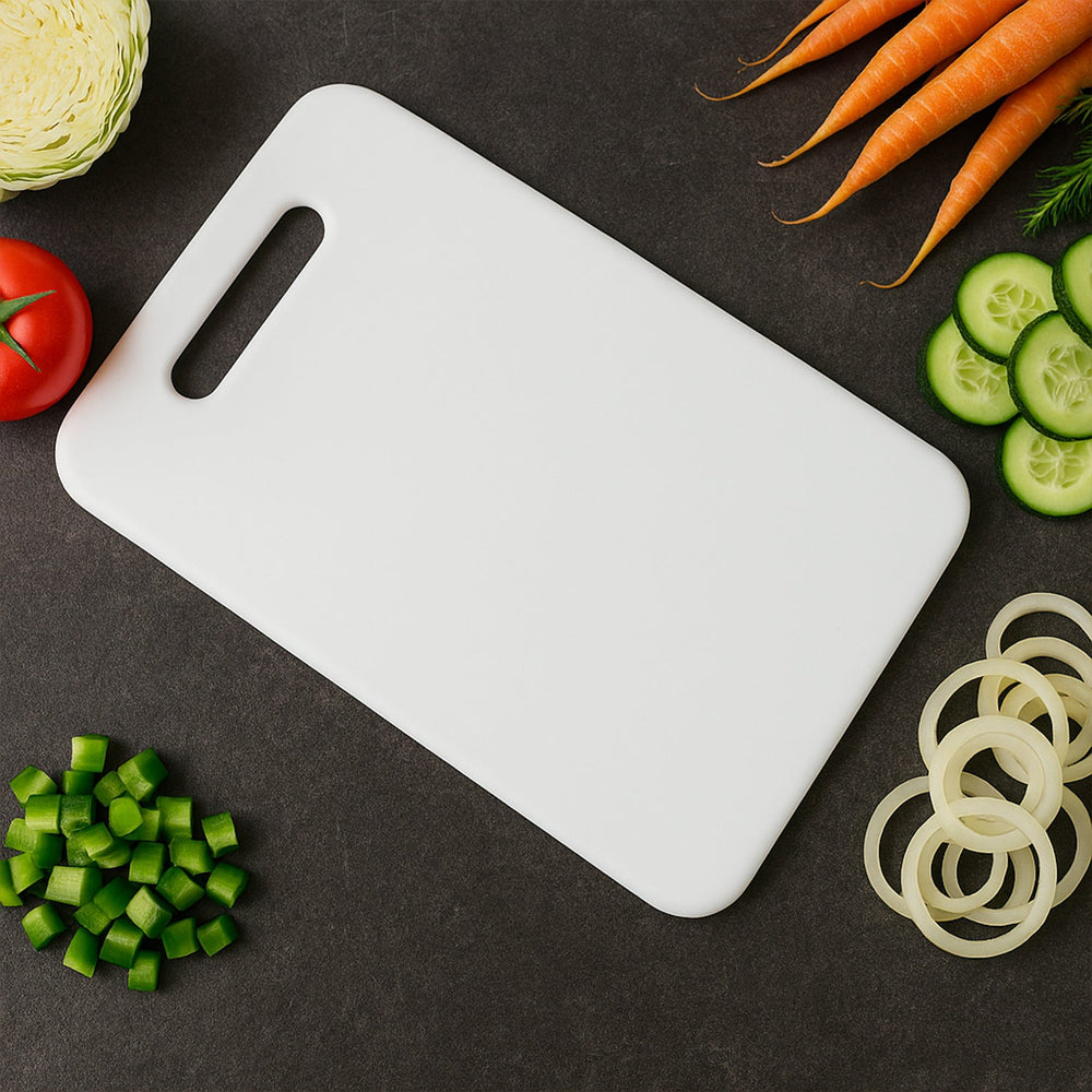 Medium Plastic Chopping Board – Durable & Food-Safe 36x23cm
