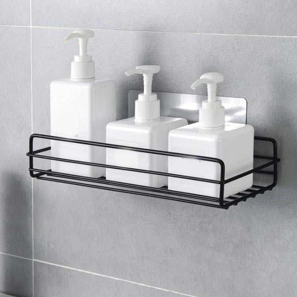Wall Mount Bathroom Shelf – Multipurpose Metal Rack | Tidy Table