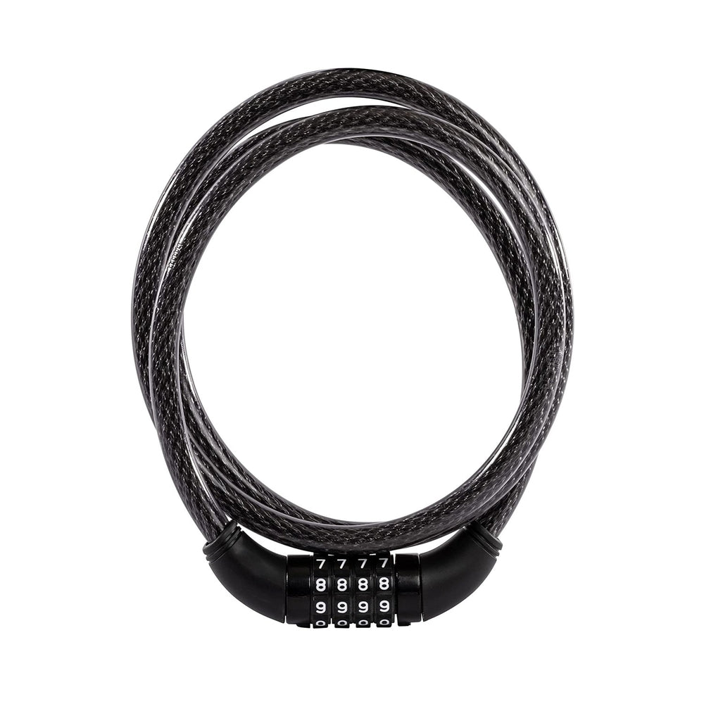 Bicycle Cable Lock – Heavy Duty 4-Dial Combination, Multi-Use | Safora