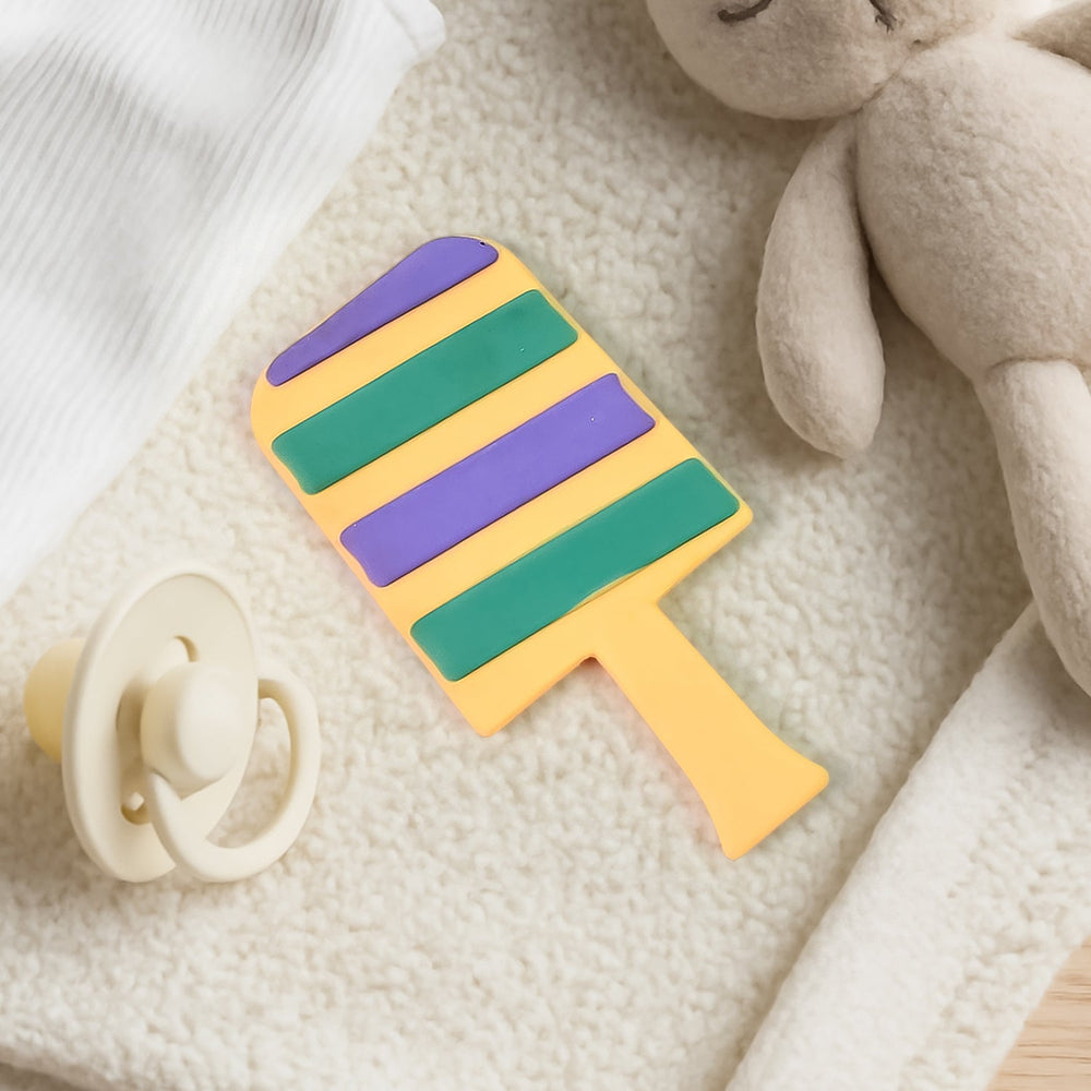 Silicone Baby Teether – Soft, BPA-Free Candy Shape | Babyova