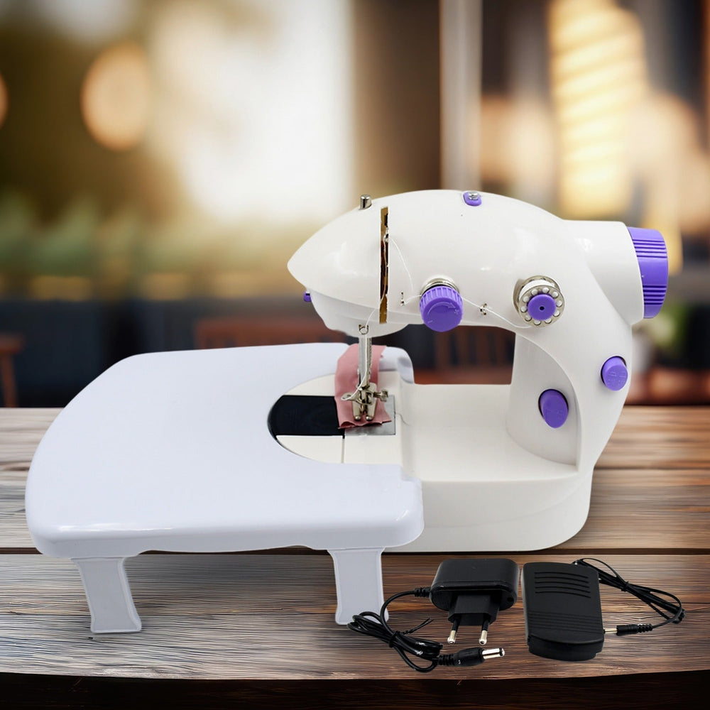 Mini Sewing Machine – Portable Electric Silai for Home | Tidy Table