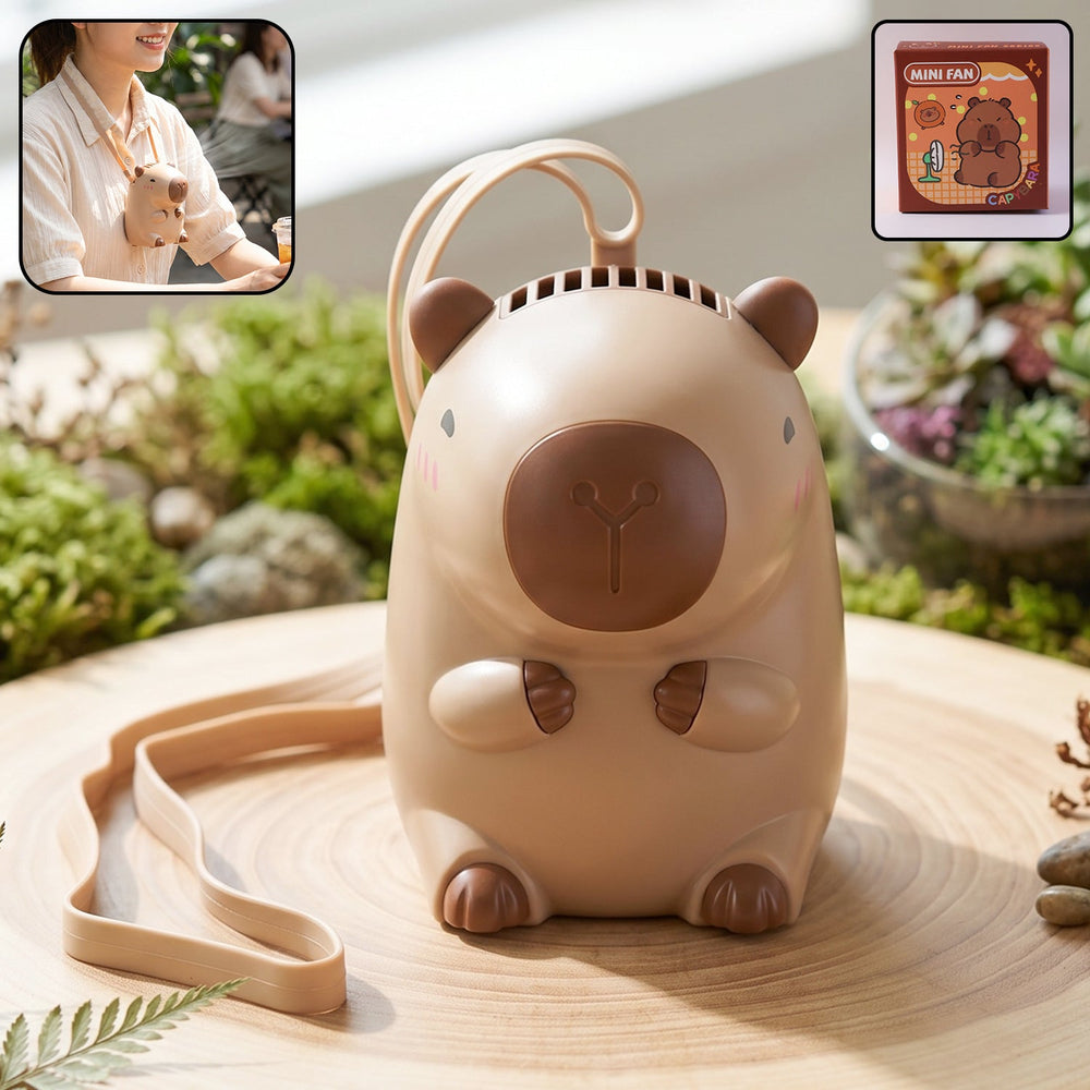 Mini Bear Fan – Rechargeable & Portable for Outdoor Use