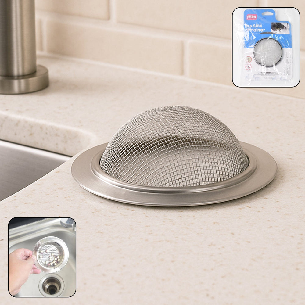 Stainless Steel Sink Strainer – Durable Anti-Clog Kitchen Filter